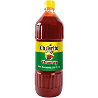 EL CHILERITO Sauce Chamoy Flavor 1L/ 33.8 Fl. Oz - Mexican Food - For Sweets, Snacks, Fruits, Drinks And Cocktails…