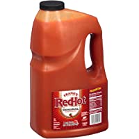Frank's RedHot Original Cayenne Pepper Hot Sauce, 1 gal - One Gallon Bulk Container of Cayenne Pepper Hot Sauce to Add…