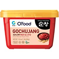 Chung Jung One O'Food Medium Hot Pepper Paste Gold (Gochujang), Chili Paste, Korean Traditional Sunchang Brown Rice Red…