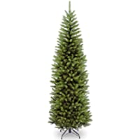 National Tree Company Artificial Slim Christmas Tree, Green, Kingswood Fir, Includes Stand, 6.5 Feet