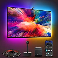 Govee Immersion TV LED Backlights with Camera, RGBIC Ambient Wi-Fi TV Backlights for 55-65 inch TVs PC, Works with Alexa…