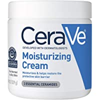 CeraVe Moisturizing Cream | Body and Face Moisturizer for Dry Skin | Body Cream with Hyaluronic Acid and Ceramides…