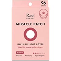 Rael Acne Pimple Healing Patch - Absorbing Cover, Invisible, Blemish Spot, Hydrocolloid, Skin Treatment, Facial Stickers…