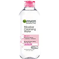 Garnier SkinActive Micellar Cleansing Water, For All Skin Types, 13.5 Fl Oz