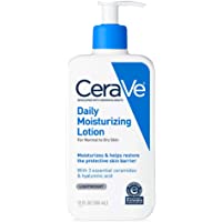 CeraVe Daily Moisturizing Lotion for Dry Skin | Body Lotion & Facial Moisturizer with Hyaluronic Acid and Ceramides | 12…