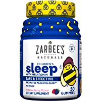 Zarbee's Naturals Sleep with Melatonin Supplement, Berry Flavored, Multi, 50 Count