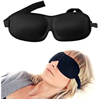 #1 Rated Patented Sleep Mask - Premium Quality Eye Mask with Contoured Shape by Nidra- Ultra Lightweight & Comfortable…