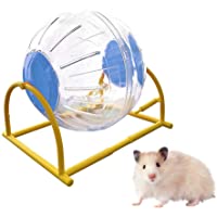 Hamster Big Run-About Exercise Ball with Stand 5.9 inch Transparent Hamster Ball Dog Special Toy Ball Lightweight…