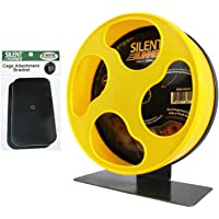 Silent Runner 9" | Wheel + Cage Attachment | Hamsters, Gerbils, Mice