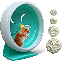 Niteangel Quiet Hamster Exercise Wheel - Clouds Series Hamster Running Wheels for Dwarf Syrian Hamsters Gerbils Mice or…