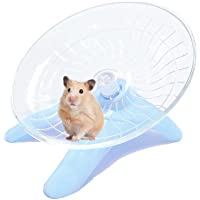 Hamster Flying Saucer Silent Running Exercise Wheel for Hamsters, Gerbils, Mice ,Hedgehog and Other Small Pets Silent…