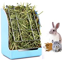 Rabbit Feeder Bunny Guinea Pig Hay Feeder Bag, Hay Guinea Pig Hay Feeder, Rabbit Feeder Fabric Bag Chinchilla Plastic…