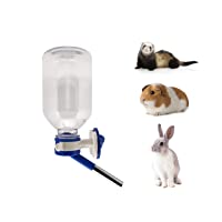 Choco Nose H128 No Drip Guinea Pigs Water Bottle Best Small Animals Wire Cage Dispenser Waterer U.S Patent Leak-Proof…