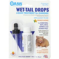 Oasis #80064 Wet Tail Drops- Liquid Treatment for Diarrhea, 1-Ounce