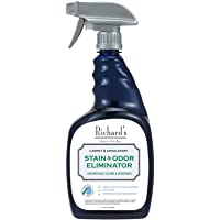 Richard’s Stain & Odor Eliminator Spray, 32 oz – Natural Stain and Pet Odor Eliminator Formula Cleans Carpet, Upholstery…
