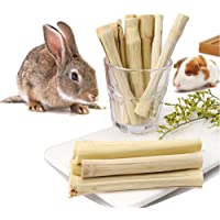 Rabbit Chew Toys, Rabbit Treats Made from Natural Sweet Bamboo, Keep Clean Teeth and Healthy Gums, Bunny chew Toys for…