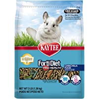 Kaytee Forti Diet Pro Health Small Animal Food For Chinchillas, 3-Pound