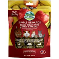 Oxbow Simple Rewards Baked Treats - Apple & Banana - 4oz (2 Pack)