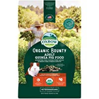 Oxbow Animal Health Organic Bounty Adult Guinea Pig Food - All Natural Adult Guinea Pig Food - 3 lb.