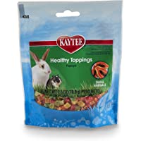 Kaytee Fiesta Healthy Toppings Papaya Treat for Small Animals, 2.5-oz Bag