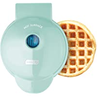 Dash Mini Waffle Maker for Individual Waffles, Hash Browns, Keto Chaffles with Easy to Clean, Non-Stick Surfaces, 4 Inch…