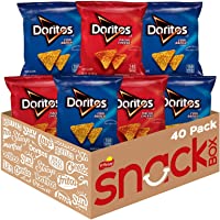 Doritos Flavored Tortilla Chips , 40 Count (Pack of 1)