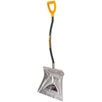True Temper 1613400 Aluminum Snow Shovel/Pusher with Ergonomic D-Grip