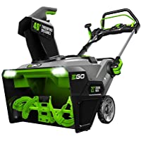 EGO Power+ SNT2112 Peak Power Snow Blower with Steel Auger - 5.0Ah Battery and Dual Port Charger Included, Black