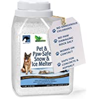 Just For Pets Snow & Ice Melter Safe for Pets & Paws Contains No Toxic Chlorides or Painful to The Paw Rock Salt, Safe…