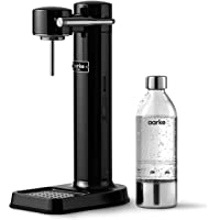 SodaStream Aqua Fizz Sparkling Water Maker Bundle (Black), with Co2, Glass Carafes, & bubly drops Flavors