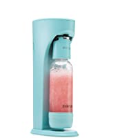 DrinkMate Sparkling Water and Soda Maker, Carbonates Any Drink, without CO2 Cylinder (Arctic Blue)