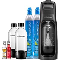 SodaStream Jet Sparkling Water Maker, Bundle, Black