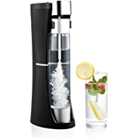CO-Z Desktop Sparkling Water Maker Black, 1 Liter Homemade Soda Pop Maker Machine, 1.75 Pint Seltzer Water Fizzy Drink…