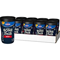 Swanson Sipping Bone Broth, Beef Bone Broth, 10.75 Ounce Cup (Pack of 8)