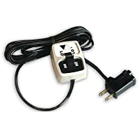 COZY Products Hi-Lo-Off Heater Switch, 85" Cord, Each (HI-LO)