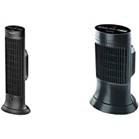 Honeywell Motion Sensor Ceramic Convection Heater, Large Room Sensory, Black & HCE311V Digital Ceramic Compact Tower…