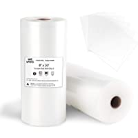 Wevac Vacuum Sealer Bags 8x50 Rolls 2 pack for Food Saver, Seal a Meal, Weston. Commercial Grade, BPA Free, Heavy Duty…