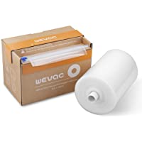 Wevac 8” x 150’ Food Vacuum Seal Roll Keeper with Cutter, Ideal Vacuum Sealer Bags for Food Saver, BPA Free, Commercial…