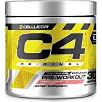 C4 Original Pre Workout Powder Cherry Limeade | Vitamin C for Immune Support | Sugar Free Preworkout Energy for Men…