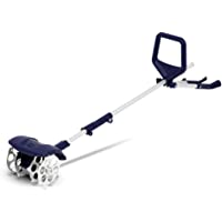 Fusion Drill Powered Tools Fusion 33061 Drill Adaptive Cultivator, Raised Garden beds, tills Soil, Navy Blue
