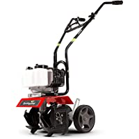 Earthquake 31635 MC33 Mini Tiller Cultivator, Powerful 33cc 2-Cycle Viper Engine, Gear Drive Transmission, Height…