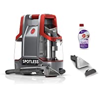 Hoover Spotless Portable Carpet & Upholstery Spot Cleaner, FH11300PC, Red