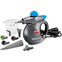 Bissell SteamShot Hard Surface Steam Cleaner with Natural Sanitization, Multi-Surface Tools Included to Remove Dirt…