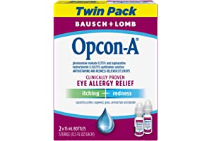 Refresh Optive Lubricant Eye Drops, Preservative-Free, 0.01 Fl Oz Single-Use Containers, 30 Count, Packaging May Vary
