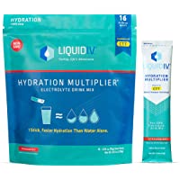 Liquid I.V. Hydration Multiplier - Strawberry - Hydration Powder Packets | Electrolyte Drink Mix | Easy Open Single…