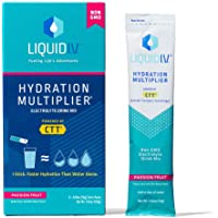 Liquid I.V. Hydration Multiplier - Passion Fruit - Hydration Powder Packets | Electrolyte Drink Mix | Easy Open Single…