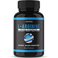 Havasu NutritionL-Arginine | Endurance and Circulation Booster with Nitric Oxide, 60 Caps