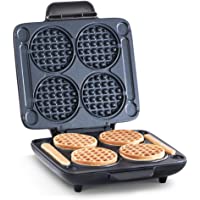 Dash Multi Mini Waffle Maker: Four Mini Waffles, Perfect for Families and Individuals, 4 Inch Dual Non-stick Surfaces…