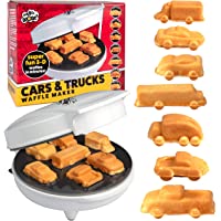 Car Mini Waffle Maker - Make 7 Fun, Different Race Cars, Trucks, and Automobile Vehicle Shaped Pancakes - Electric Non…