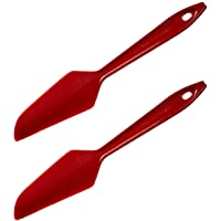 Hutzler Lopol Nylon plastic cake knife, 11", Dark Red